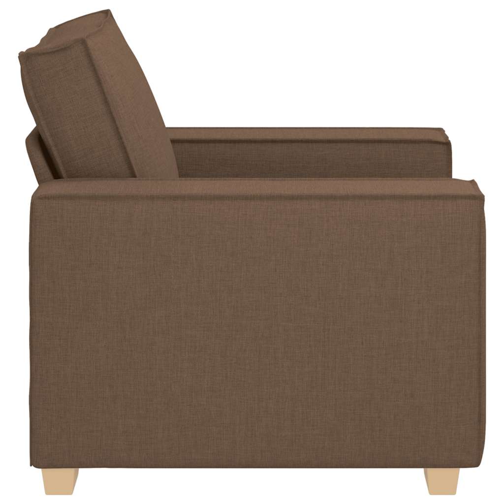 Sofa Stuhl Braun 60 cm Stoff