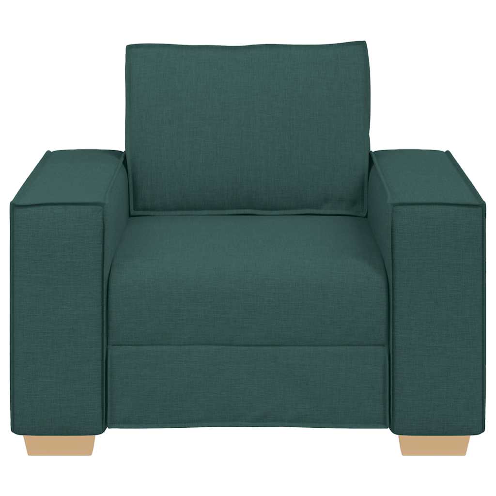 Sofa Stuhl Dunkelgrün 60 cm Stoff