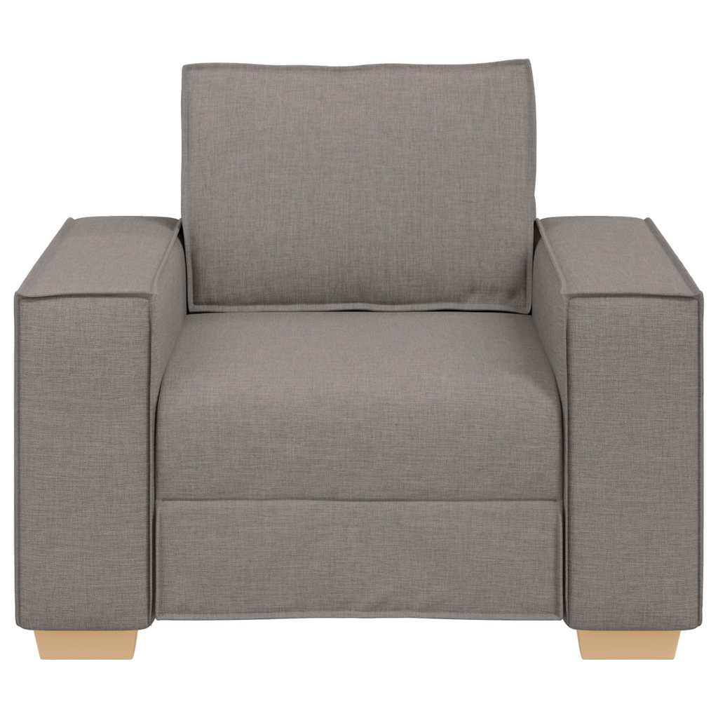 Sofa Stuhl Taupe 60 cm Stoff