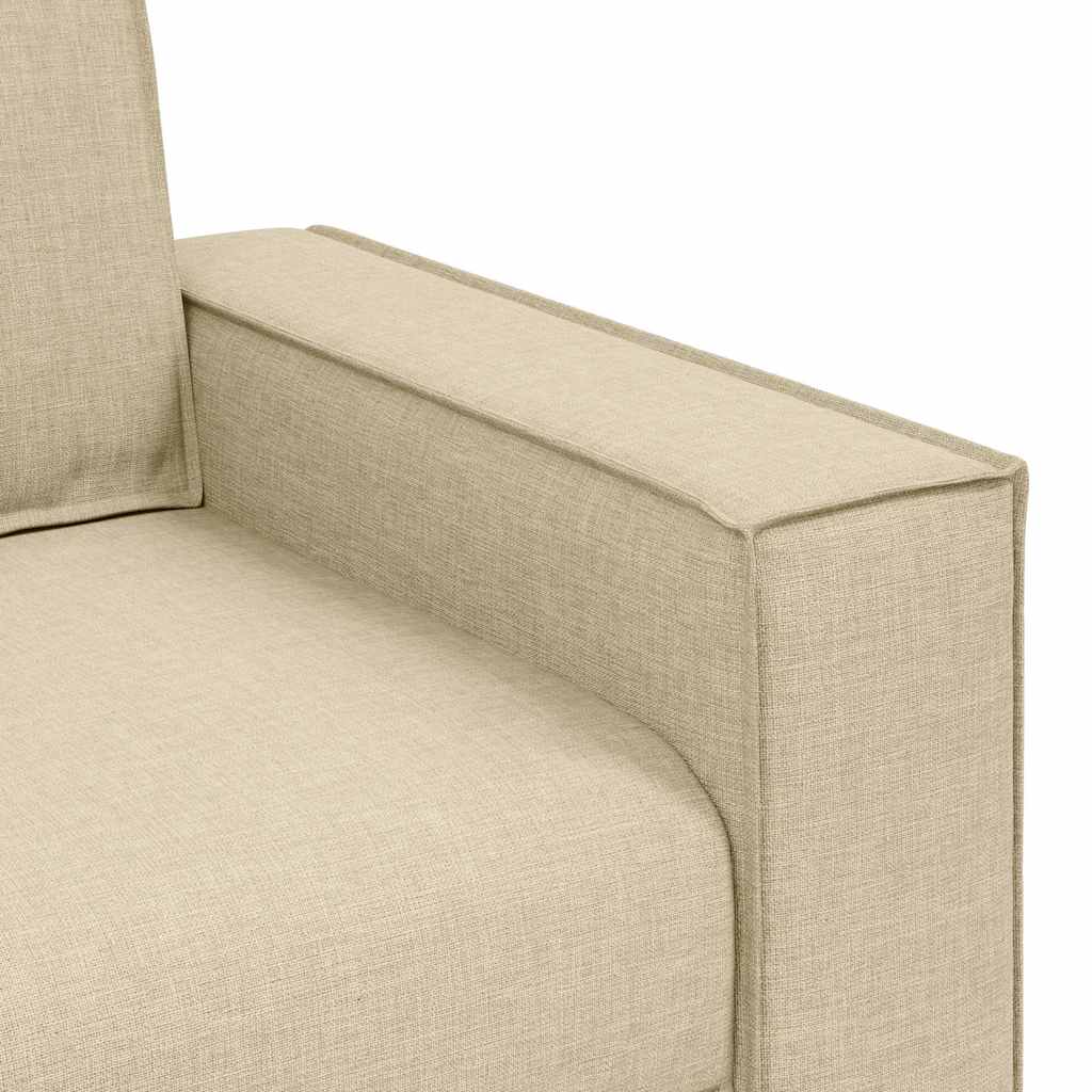 Sofa Stuhl Creme 60 cm Stoff