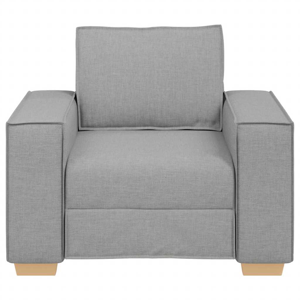 Sofa Stuhl Wolkengrau 60 cm Stoff