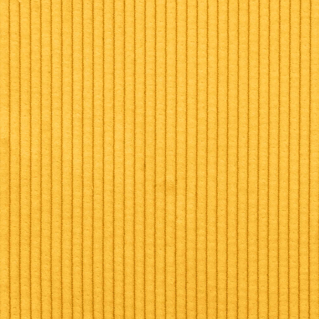 Zweisitzer-Sofa Hellgelb 140 cm Cordstoff