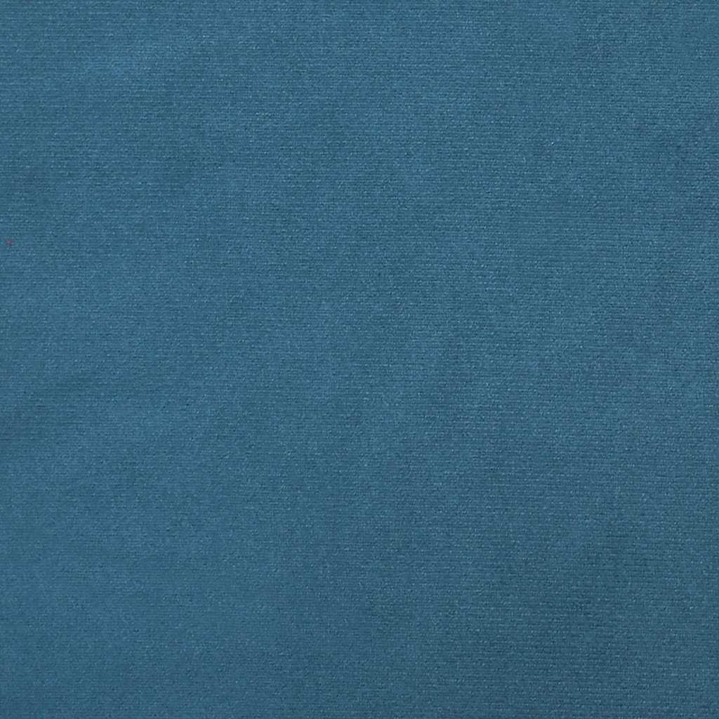 Zweisitzer-Sofa Blau 120 cm Samt