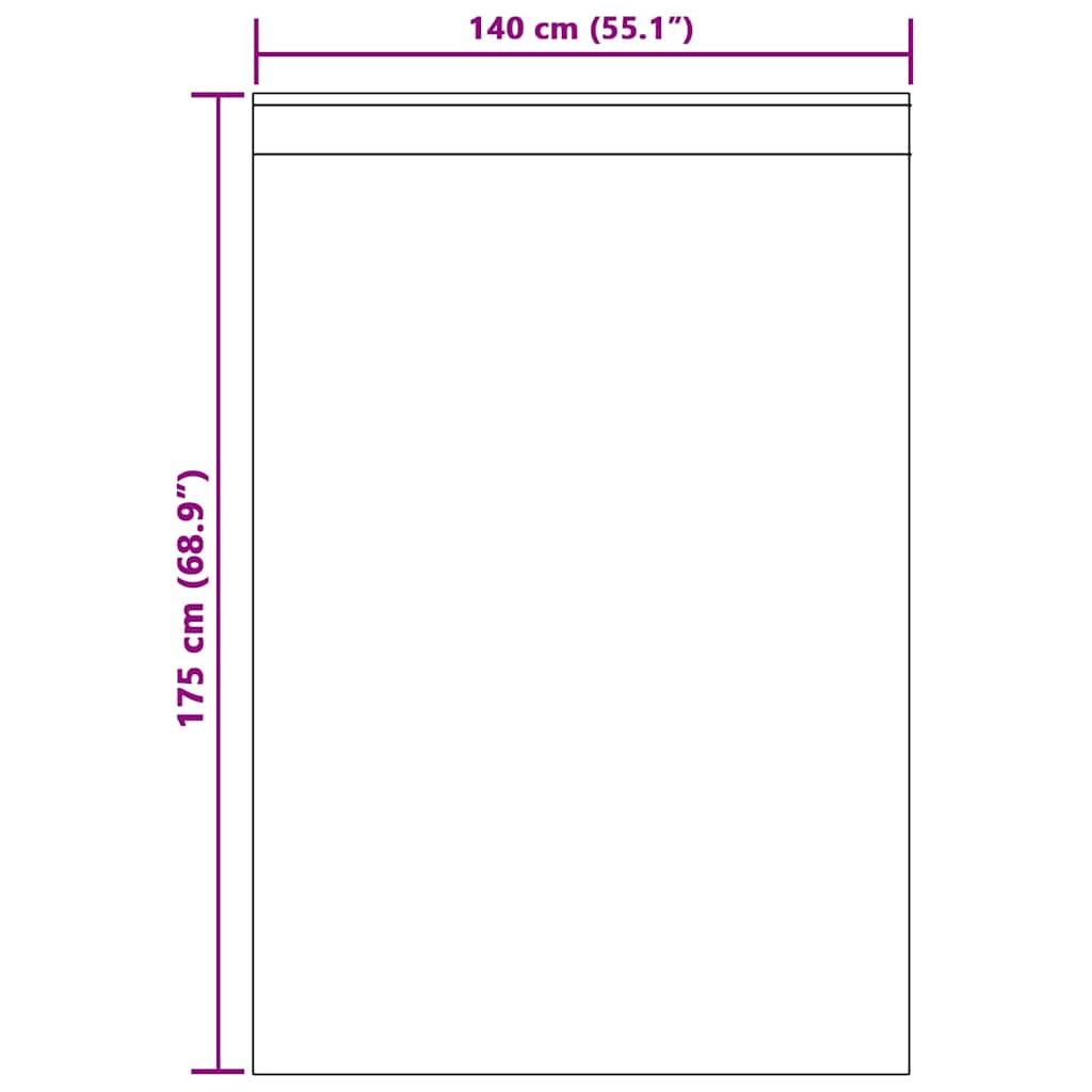 Verdunkelungsvorhänge 2 stk. Senfgelb 140 x 175 cm Samt
