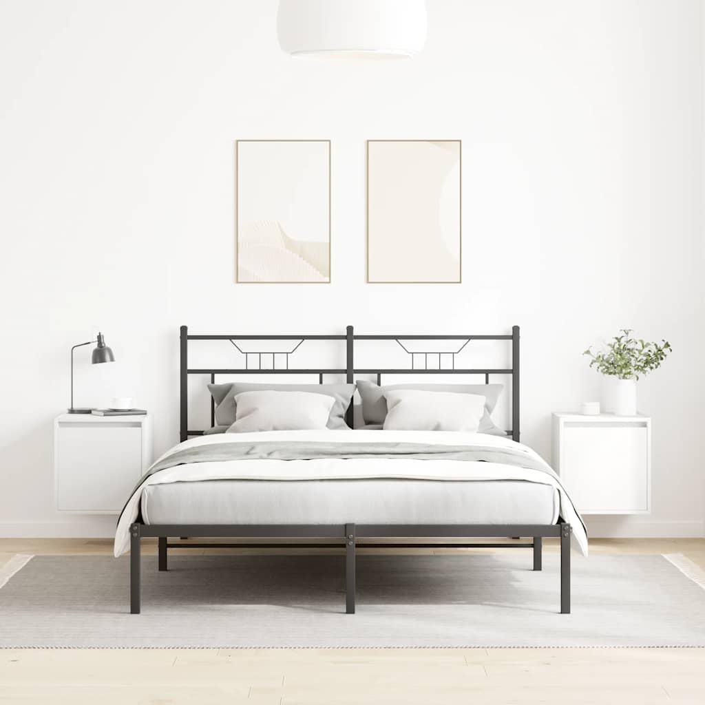 Wall-mounted bedside tables, 2 pieces, white, 38 x 34 x 40 cm