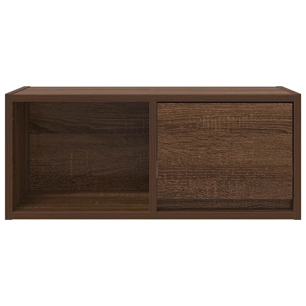 Meubles TV, lot de 2, aspect chêne brun, 60 x 31 x 25,5 cm