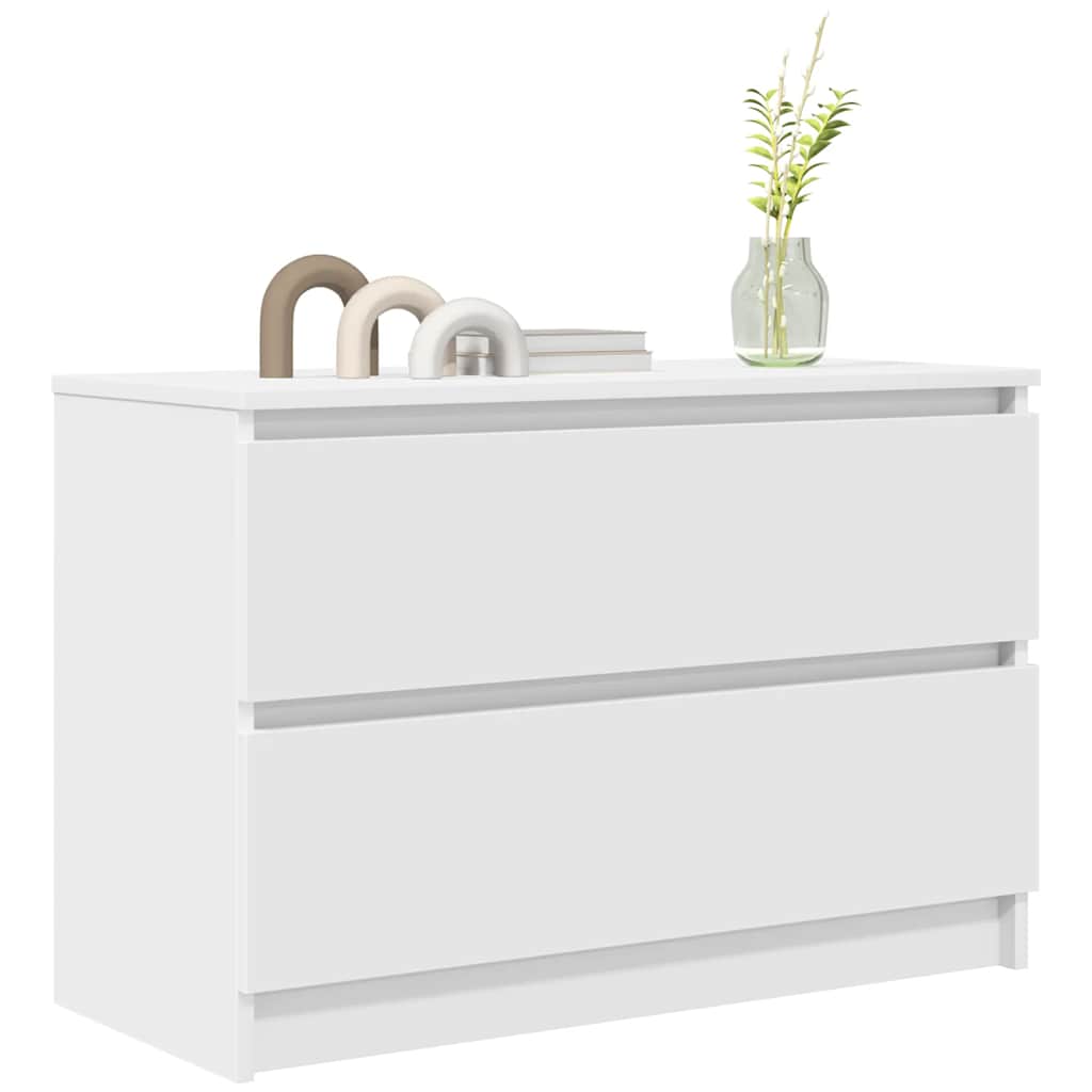 TV-Schrank Weiß 80x35x54 cm Holzwerkstoff