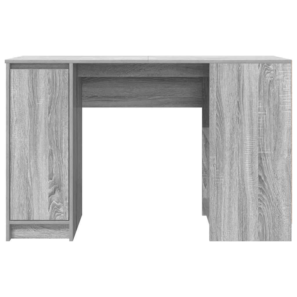 Bureau Gris Sonoma 120x42x76 cm en bois