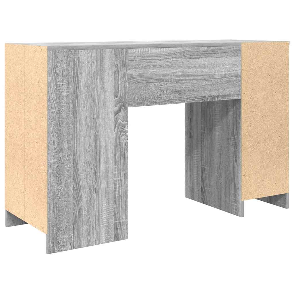 Bureau Gris Sonoma 120x42x76 cm en bois