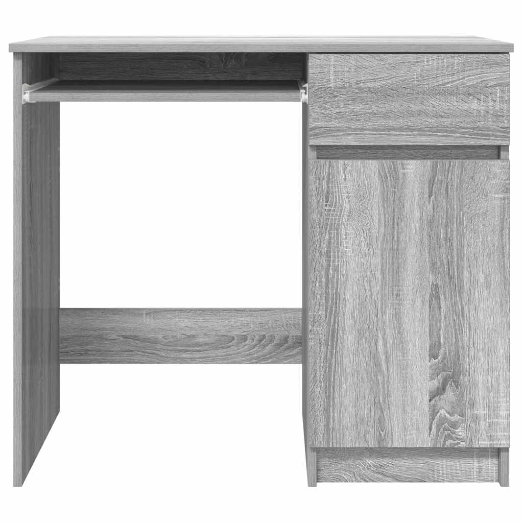 Bureau Gris Sonoma 86x49x76 cm en bois