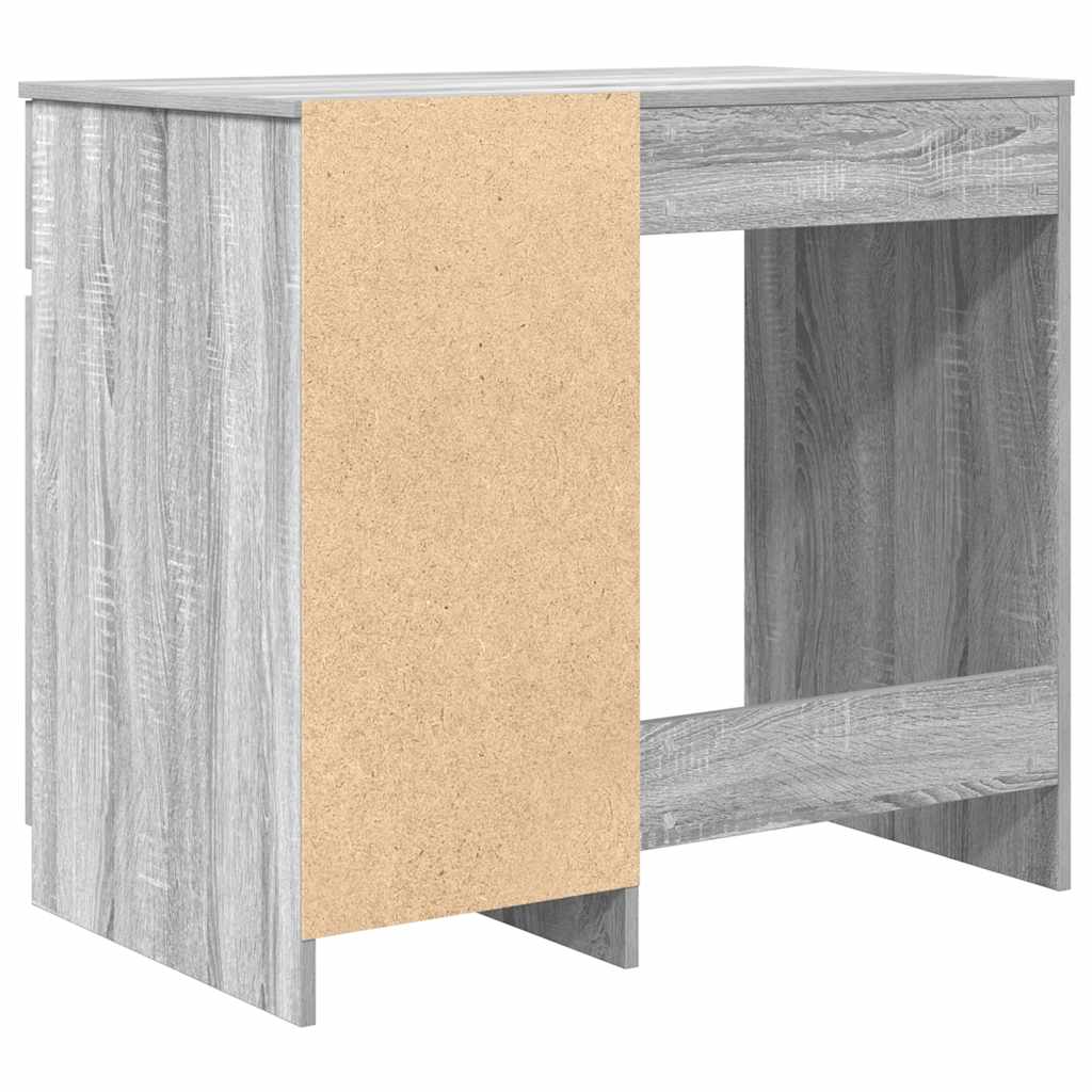 Bureau Gris Sonoma 86x49x76 cm en bois