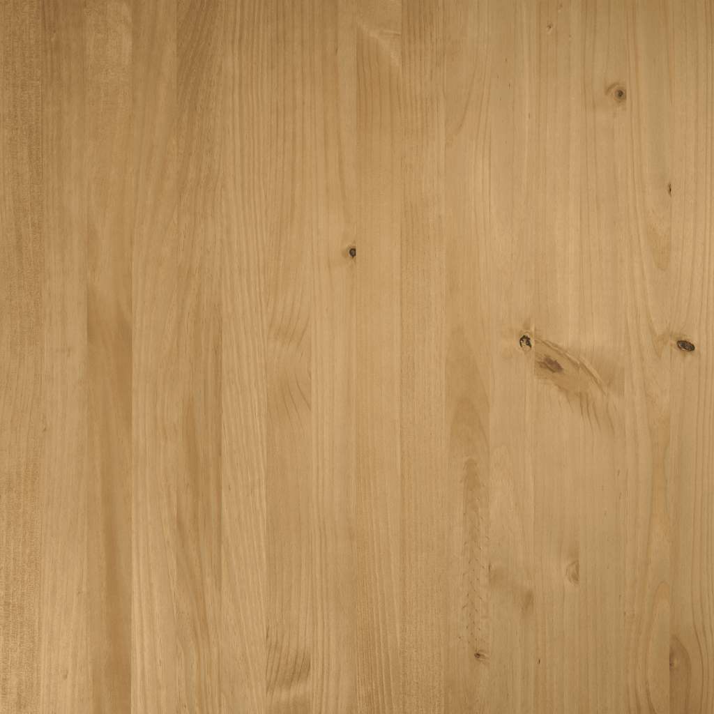 Table à manger NOAIN pieds en U 180x90x75 cm bois de pin massif