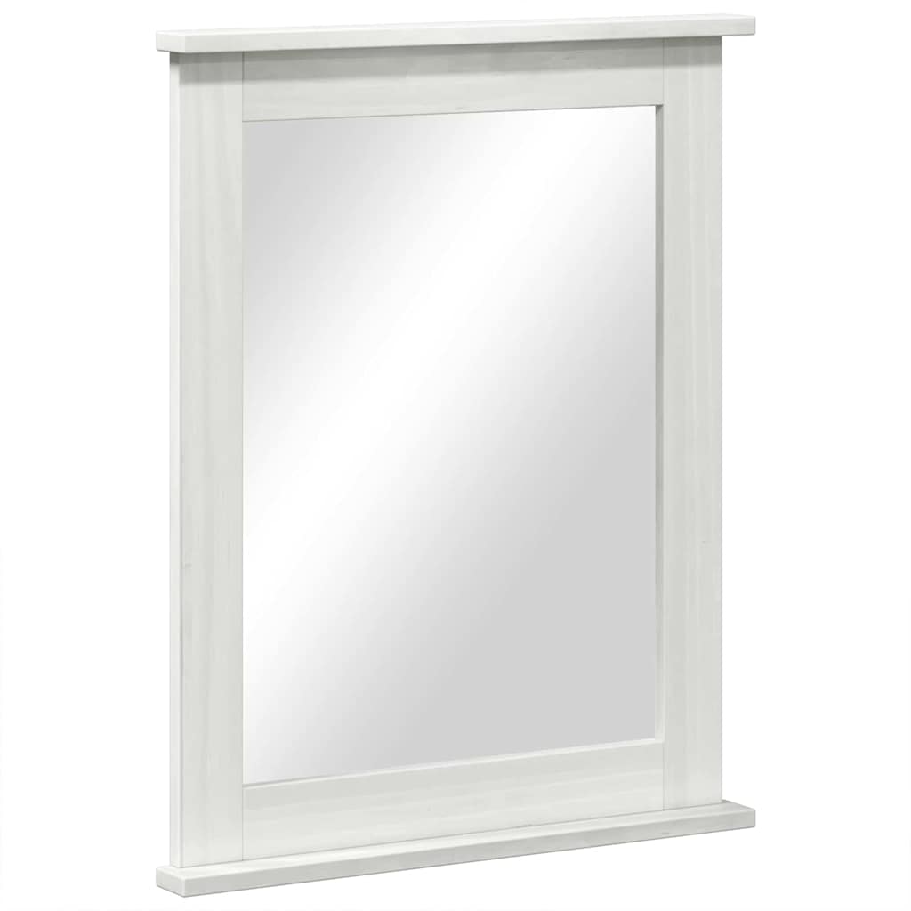 Badezimmermöbel Set mit Regal 3 pcs Antik Weiß 37 x 34 x 110 cm
