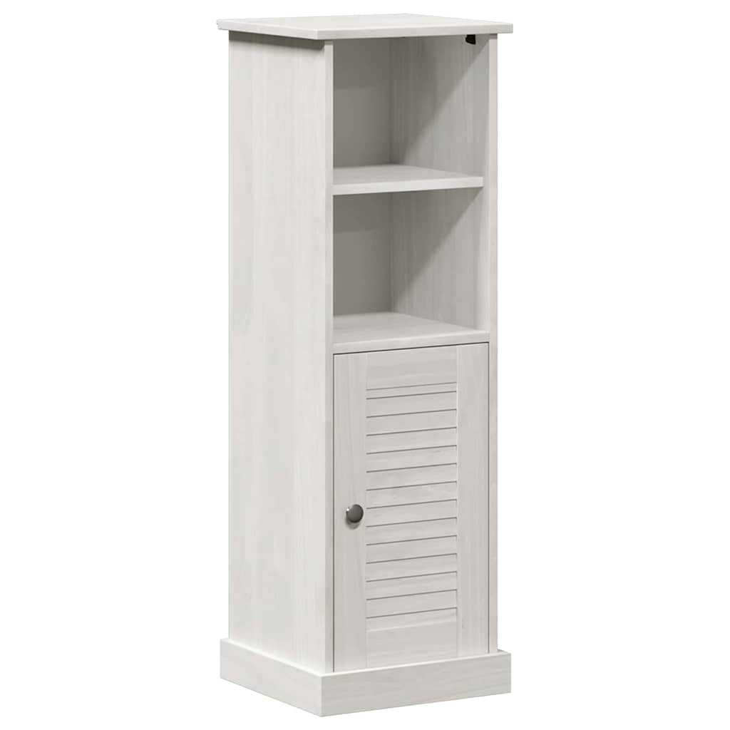Badezimmermöbel Set mit Regal 3 pcs Antik Weiß 37 x 34 x 110 cm