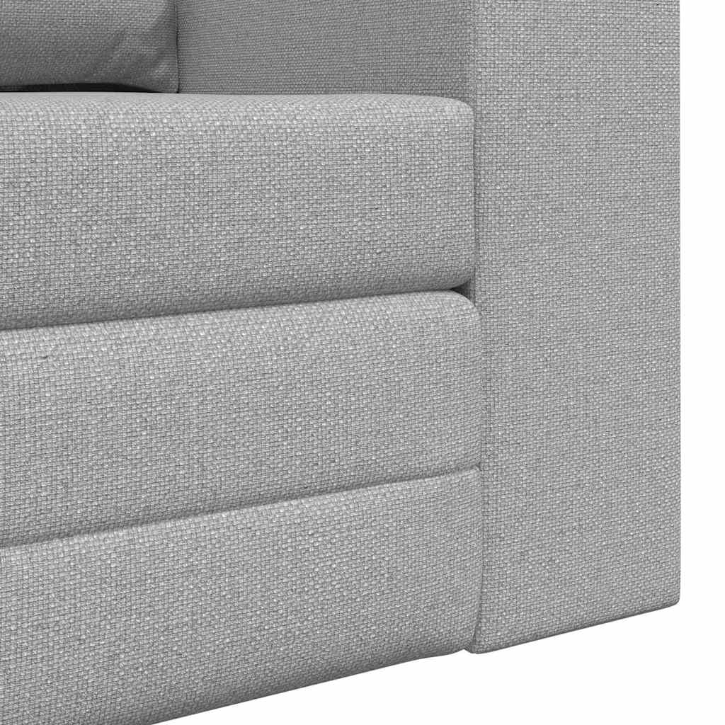 Sofa Bett Wolkengrau 148 x 71 x 83 cm Stoff