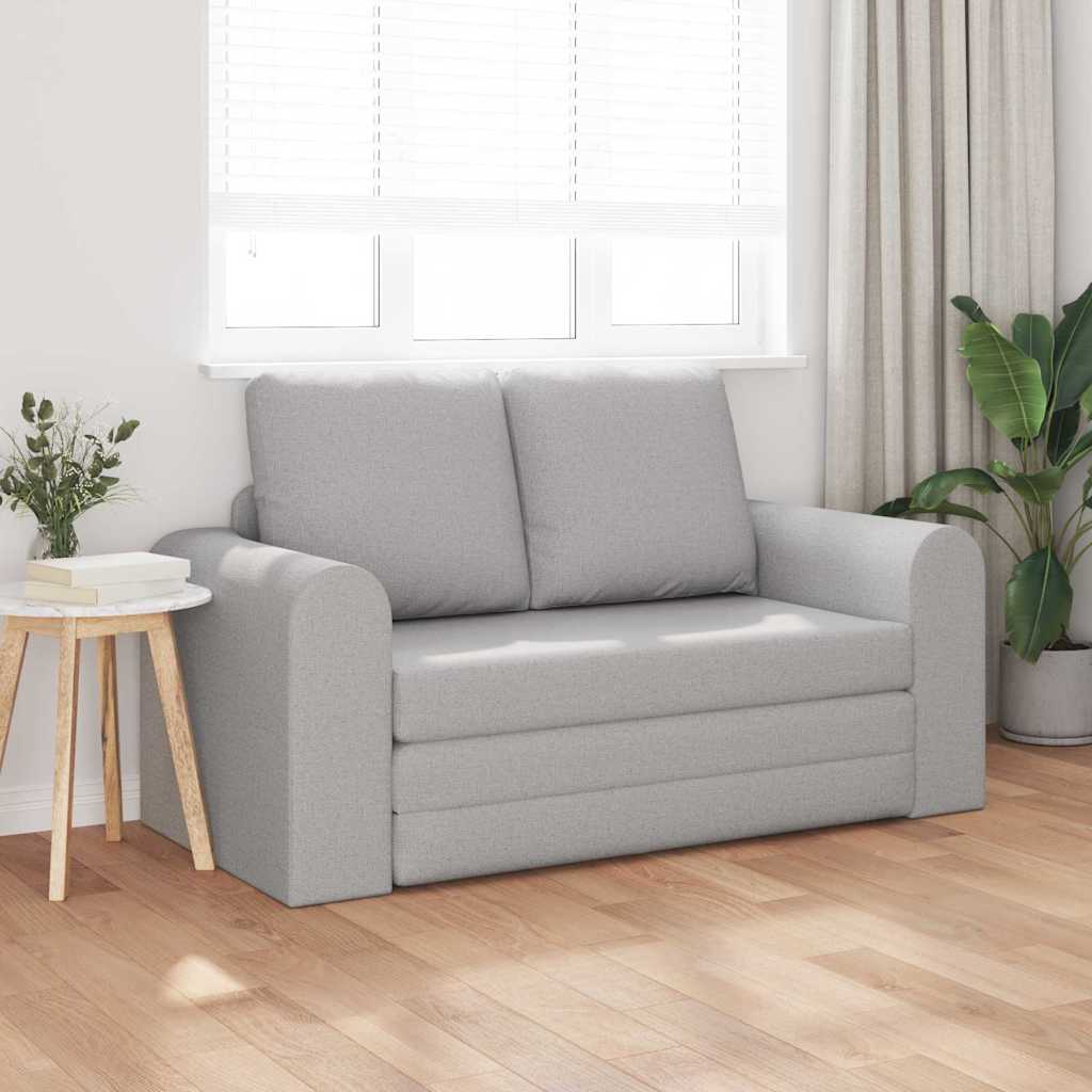 Sofa Bett Wolkengrau 148 x 71 x 83 cm Stoff