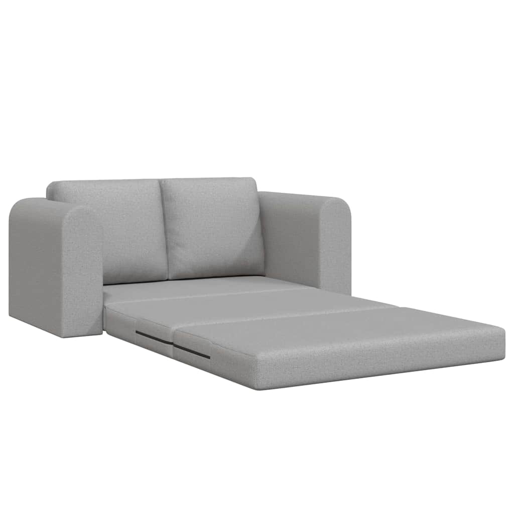 Sofa Bett Wolkengrau 148 x 71 x 83 cm Stoff