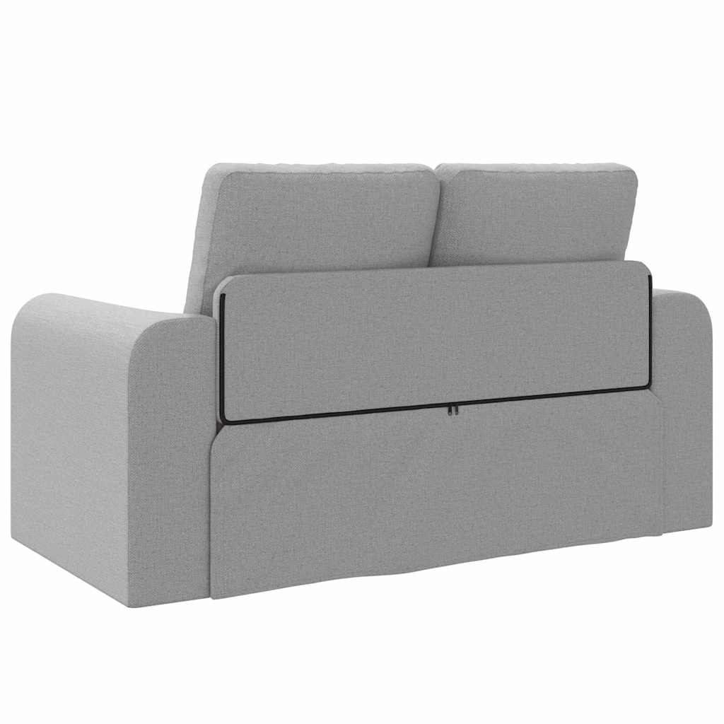 Sofa Bett Wolkengrau 148 x 71 x 83 cm Stoff