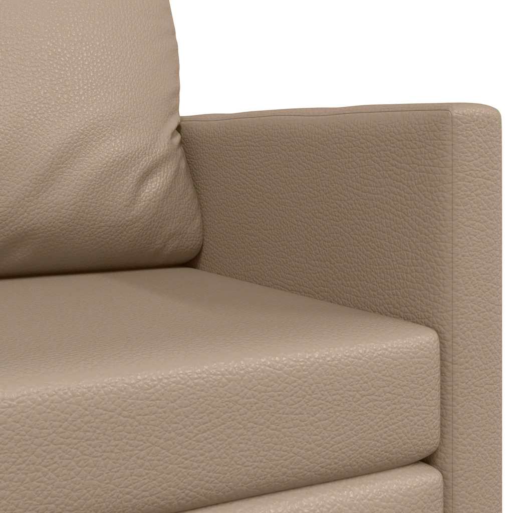 Sofa Bett Cappuccino 124 x 71 x 78 cm Kunstleder