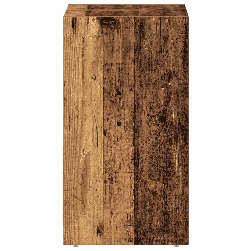 Washbasin base cabinet in old wood look 60x33x60 cm wood material