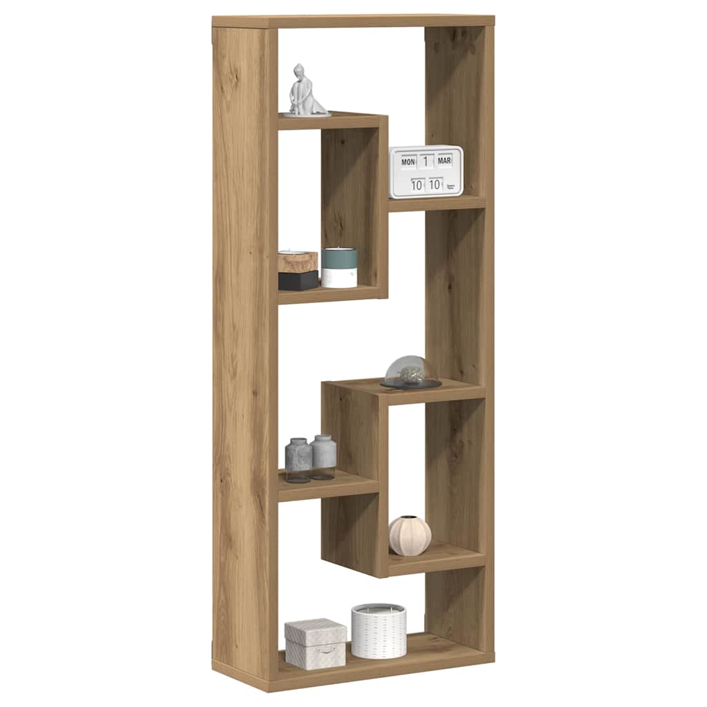 Wandregal Artisan-Eiche 36 x 16 x 90 cm Holzwerkstoff