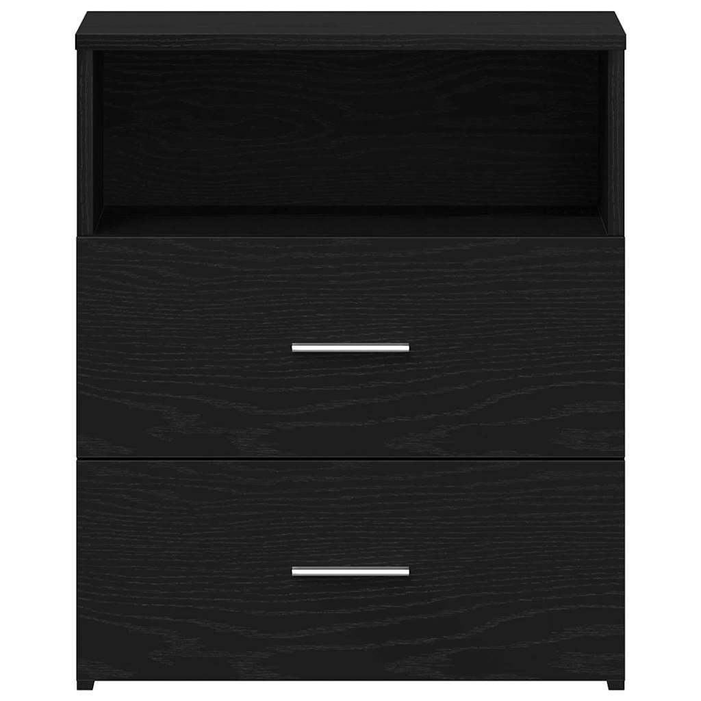Nachttisch Schwarze Eiche 50 x 32 x 60 cm Holzwerkstoff