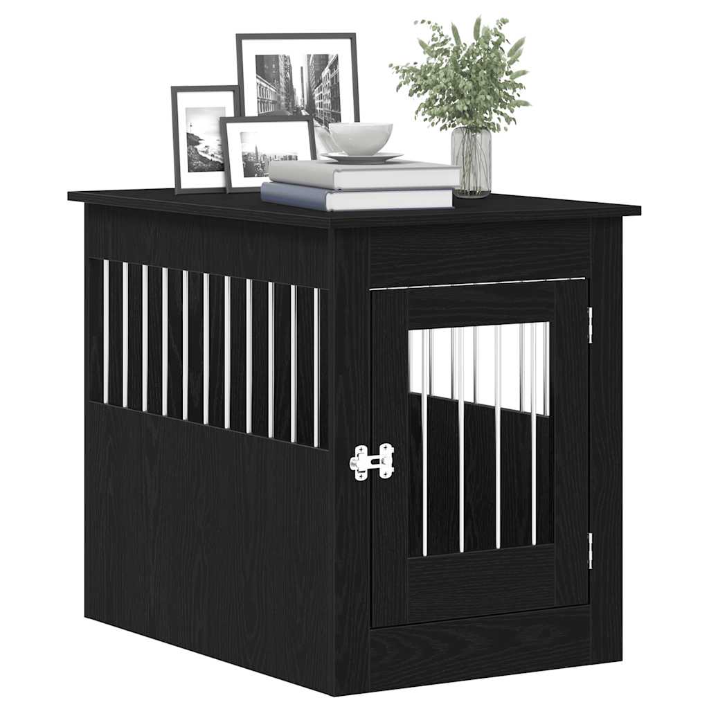 Hundebox-Möbel Schwarze Eiche 80 x 55 x 68 cm Holzwerkstoff