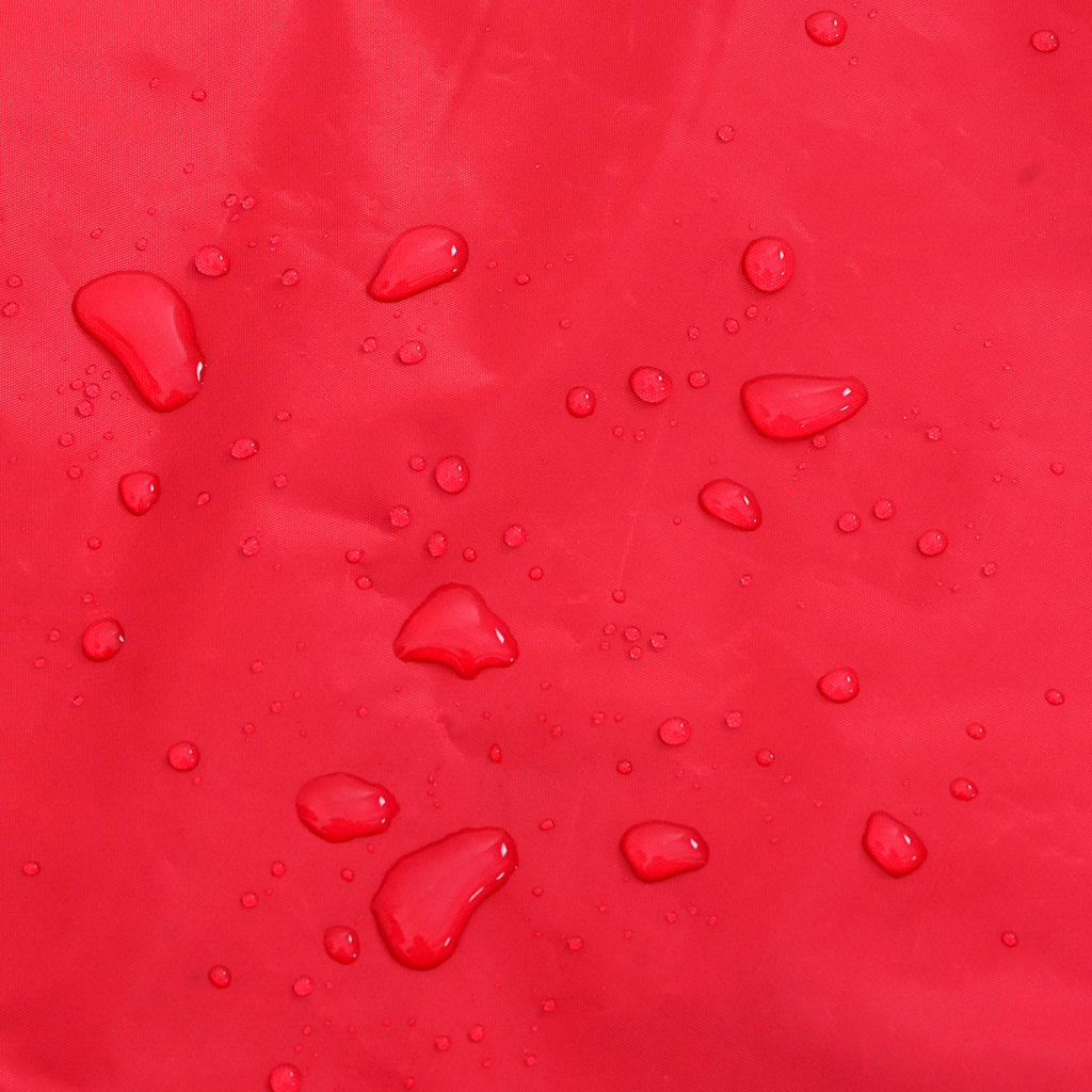 Imperméable pour chien avec bandes réfléchissantes en polyester rouge 3XL