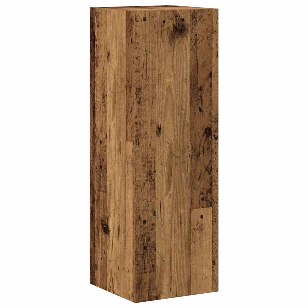 TV wall cabinets 5 pcs. Old wood look wood material