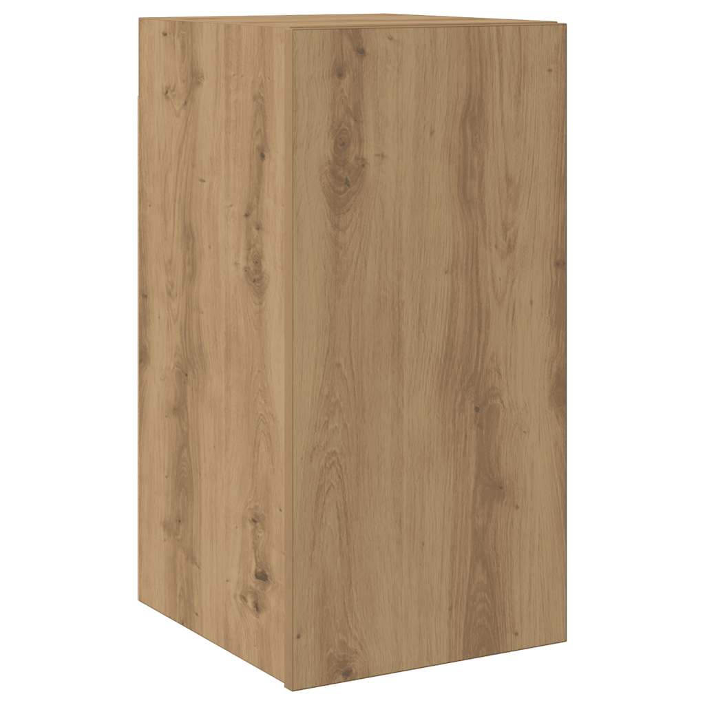 TV-Wandschränke 7 Stk. Artisan-Eiche Holzwerkstoff