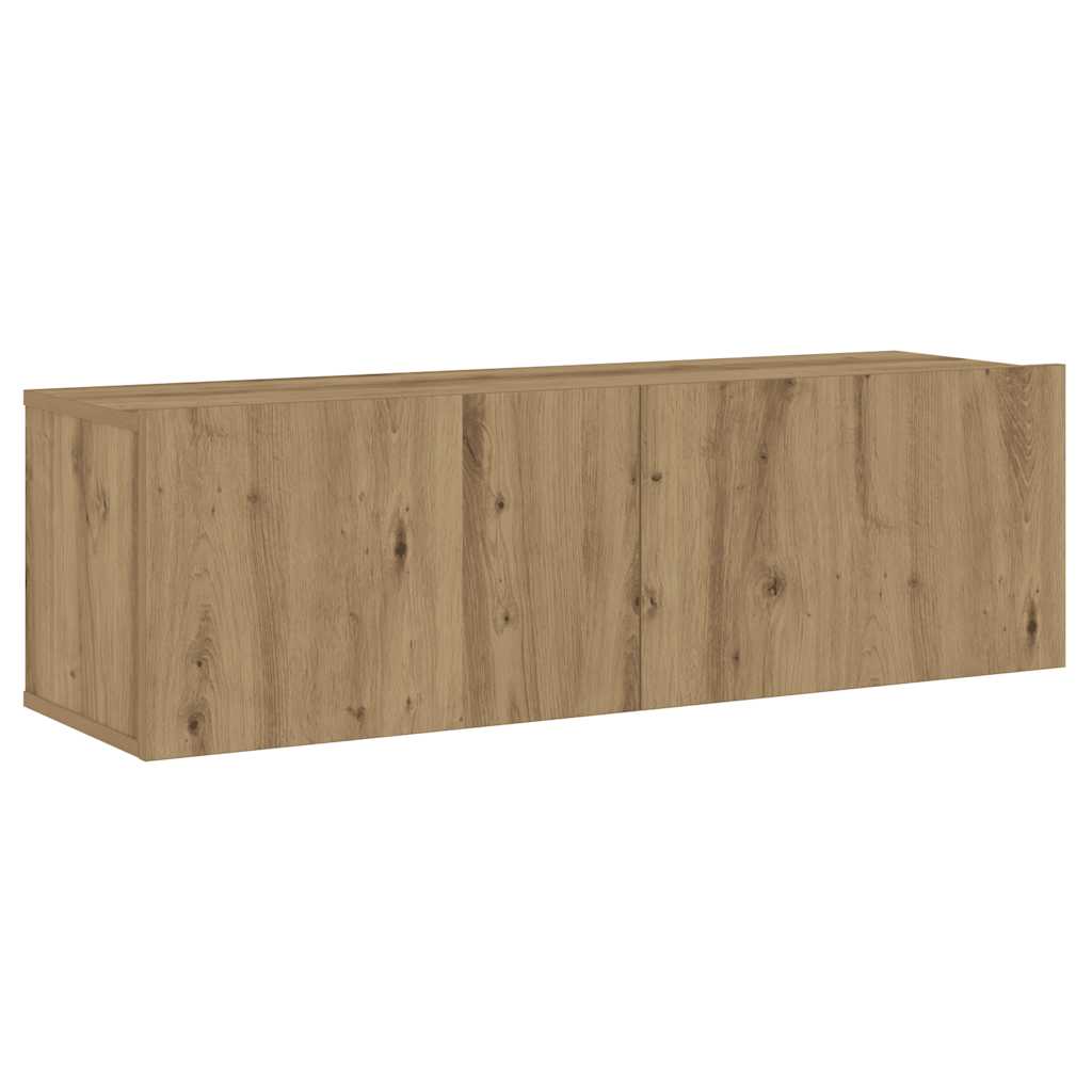 TV-Wandschränke 6 Stk. Artisan-Eiche Holzwerkstoff