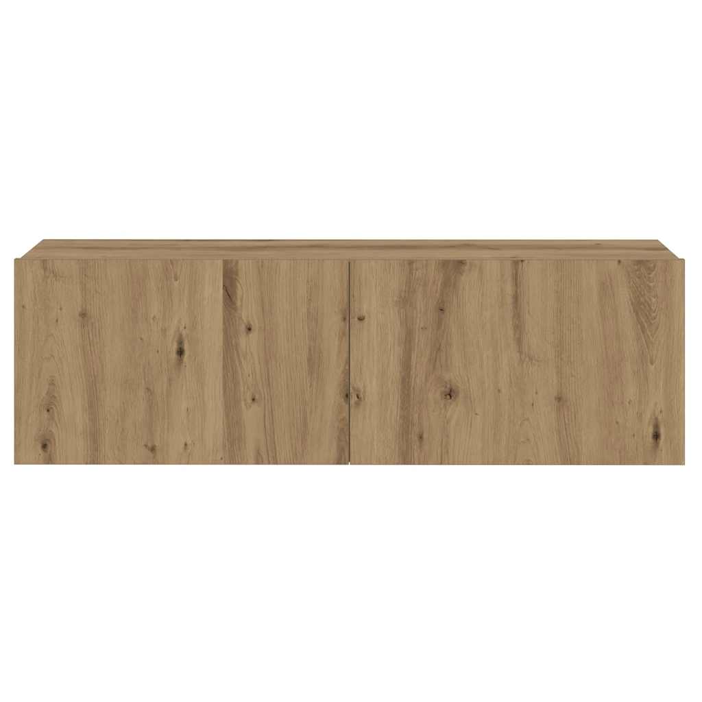 TV-Wandschränke 6 Stk. Artisan-Eiche Holzwerkstoff