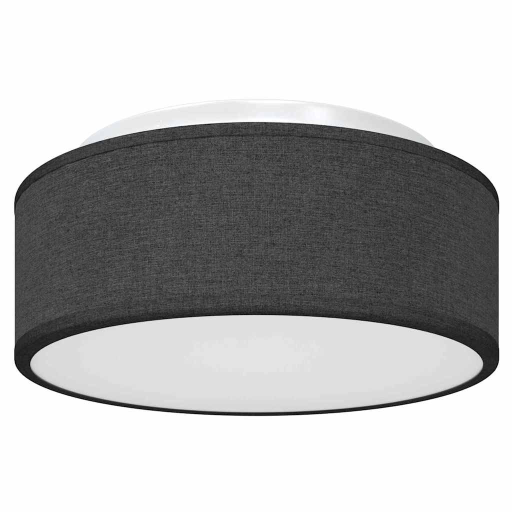 Deckenlampe Schwarz 30 x 13.5 cm Stoff
