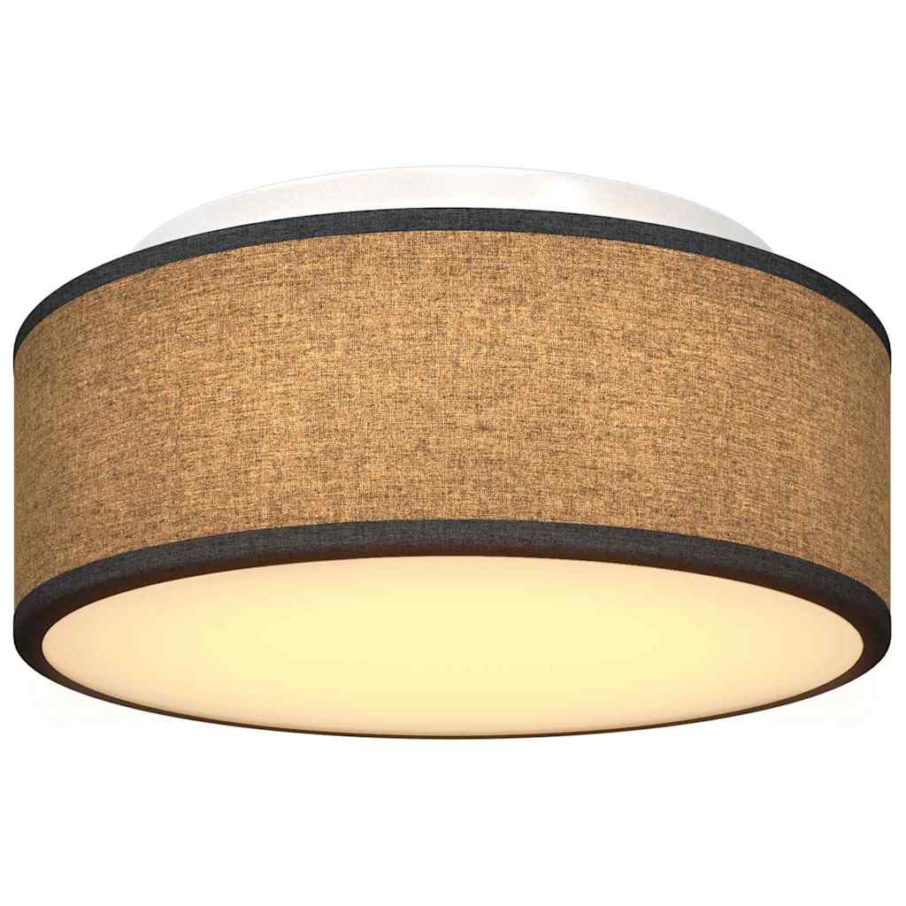 Deckenlampe Schwarz 30 x 13.5 cm Stoff