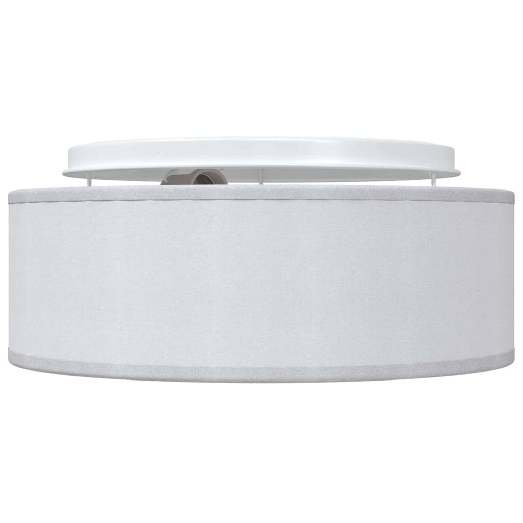 Deckenlampe Grau 30 x 13.5 cm Stoff
