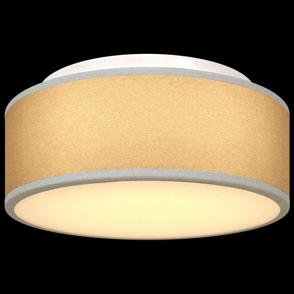 Deckenlampe Grau 30 x 13.5 cm Stoff