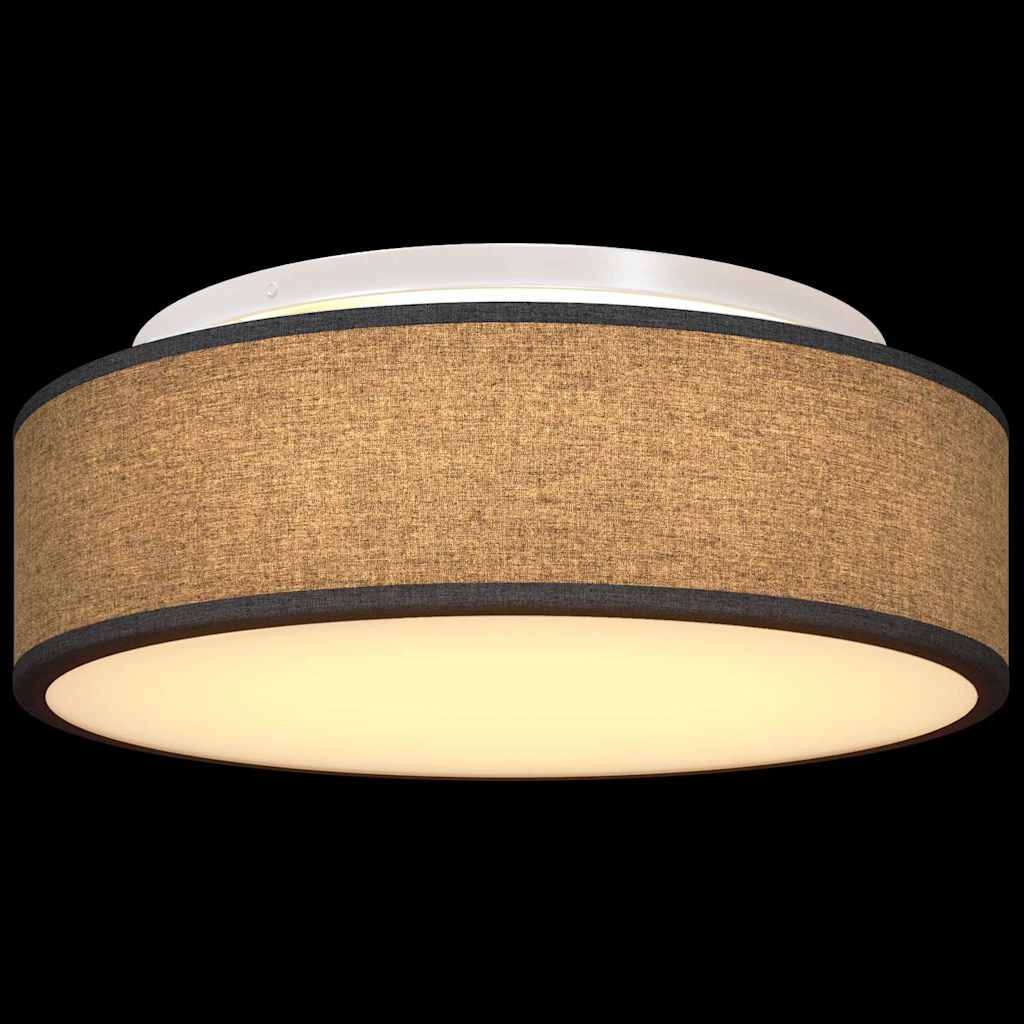 Deckenlampe Schwarz 38 x 13.5 cm Stoff