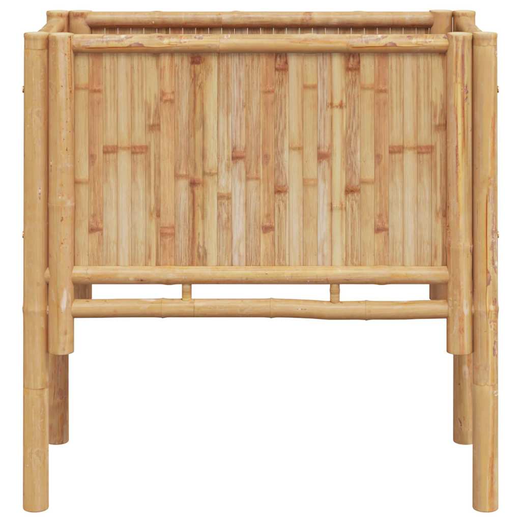 Garten-Hochbeet Braun 70 x 35 x 70 cm Bambus