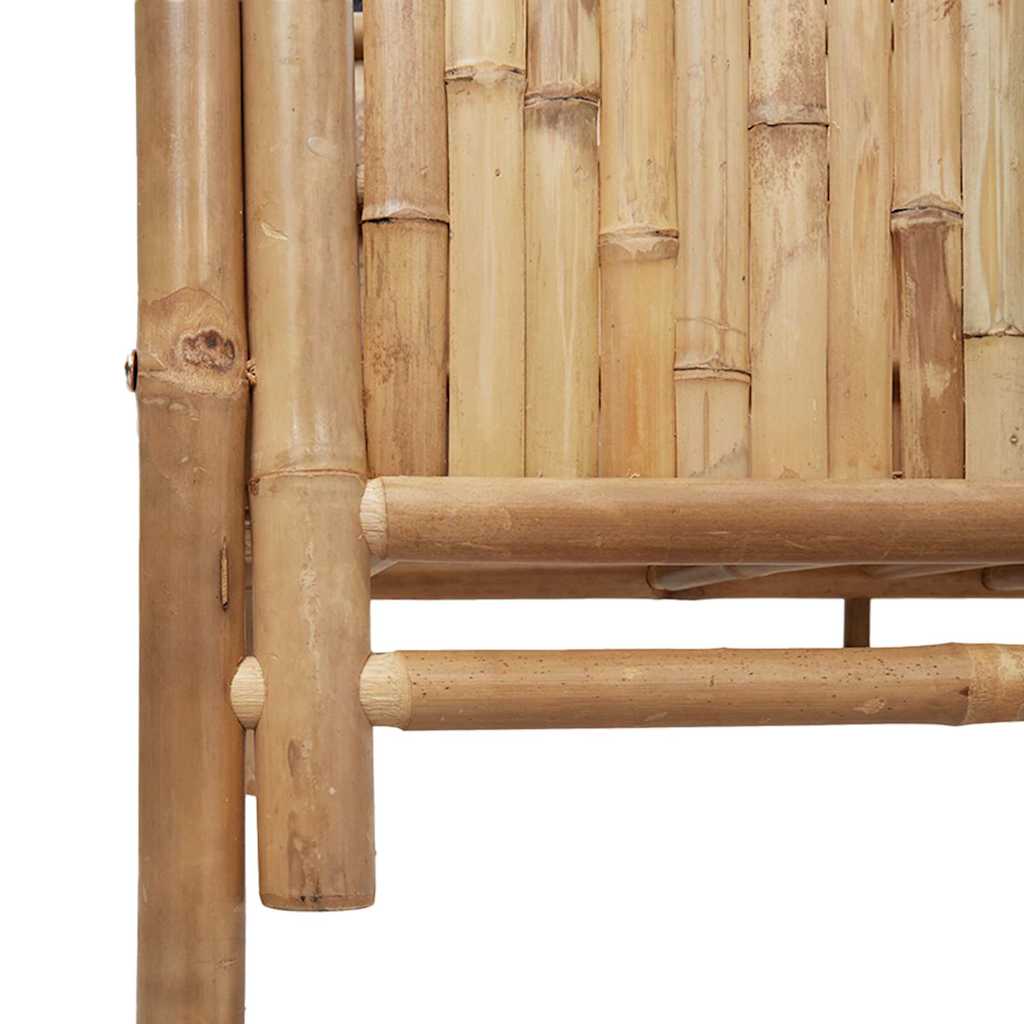 Garten-Hochbeet Braun 110 x 35 x 70 cm Bambus
