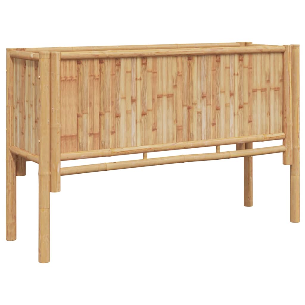 Garten-Hochbeet Braun 110 x 35 x 70 cm Bambus