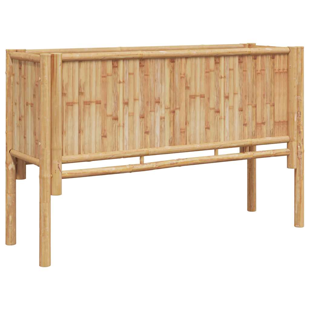 Garten-Hochbeet Braun 110 x 35 x 70 cm Bambus