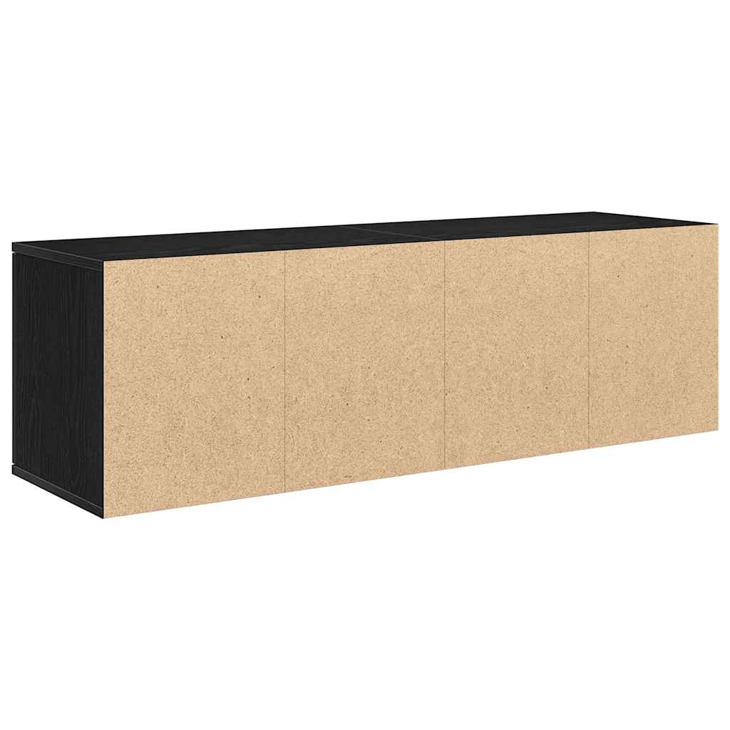 TV-Schrank Schwarze Eiche 120x34x37 cm Holzwerkstoff