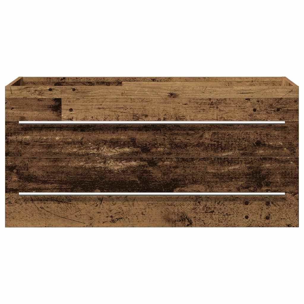 | Spülenschrank | mit Schubladen Wandmontiert Holzwerkstoff