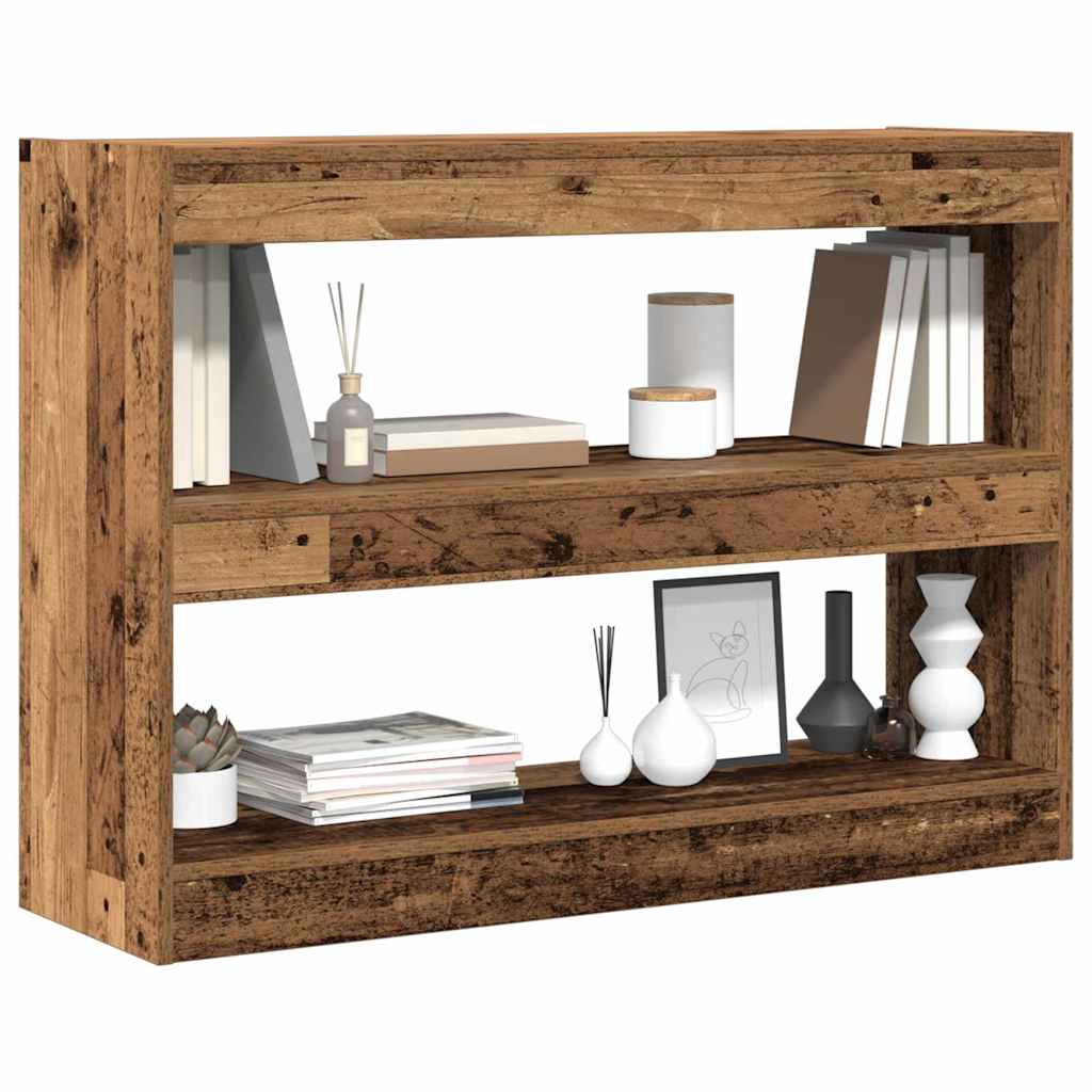 Bücherregal Altholz 100 x 30 x 72 cm Holzwerkstoff
