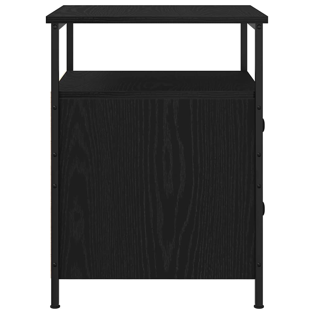 Nachttisch mit Schubladen Schwarze Eiche 44 x 45 x 60 cm