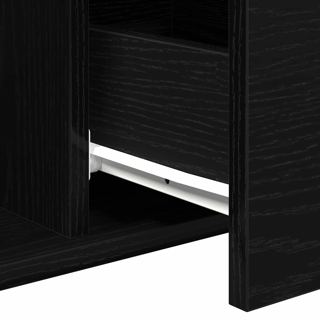 Couchtisch Schwarze Eiche 90 x 50 x 36,5 cm Holzwerkstoff