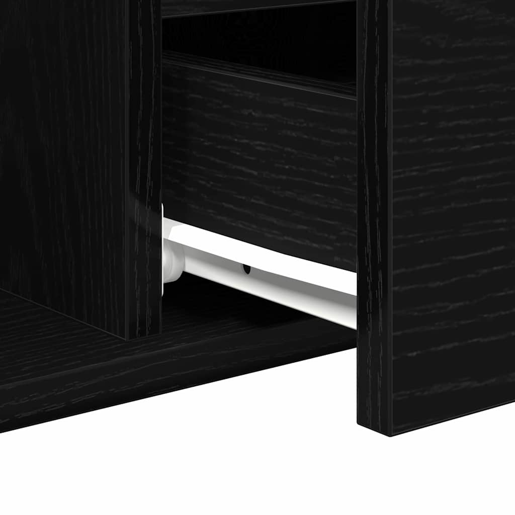 Couchtisch Schwarze Eiche 90 x 49 x 45 cm Holzwerkstoff