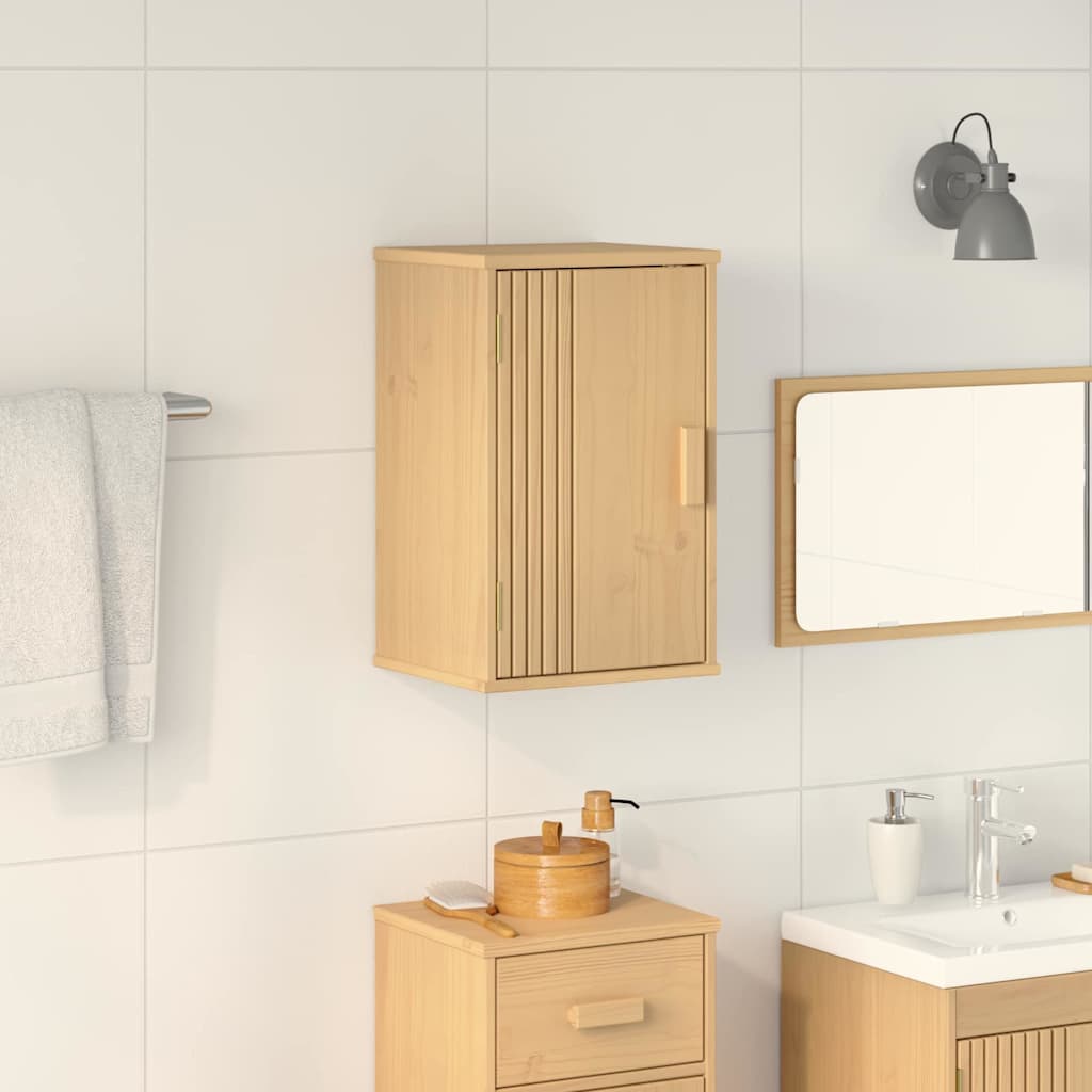 Badezimmer Schrank mit Regal Olden Braun 35 x 30 x 55 cm