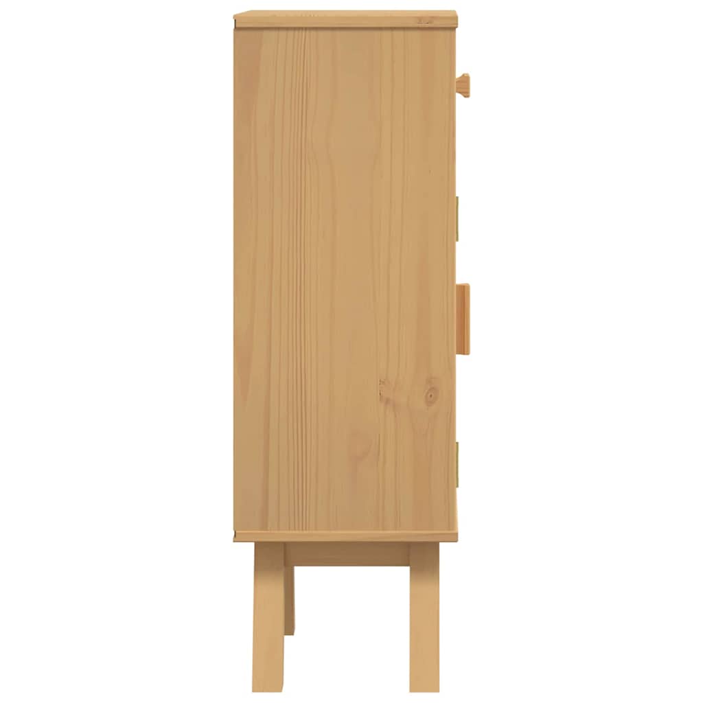 Badezimmer Schrank mit Regal Olden Braun 35 x 30 x 90 cm
