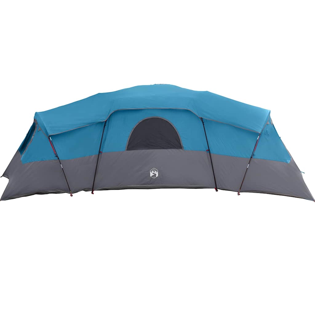 Familienzelt Blau 762 x 655 x 218 cm Polyester